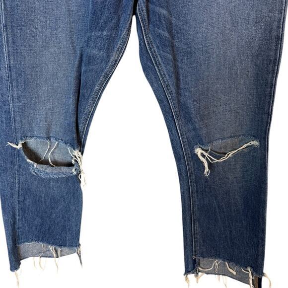 Lovers + Friends x Revolve Women’s Sz 28 Carter Straight Leg Jeans in Ashbrook - Picture 8 of 9